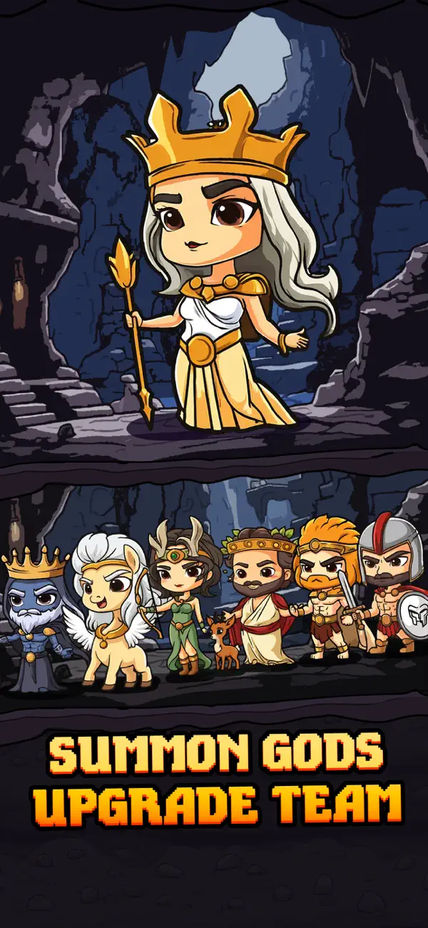 Screenshot #2 pour God of Miners: Idle Clicker