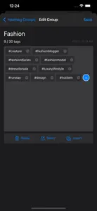 Hashtags Organizer & Composer screenshot #5 for iPhone