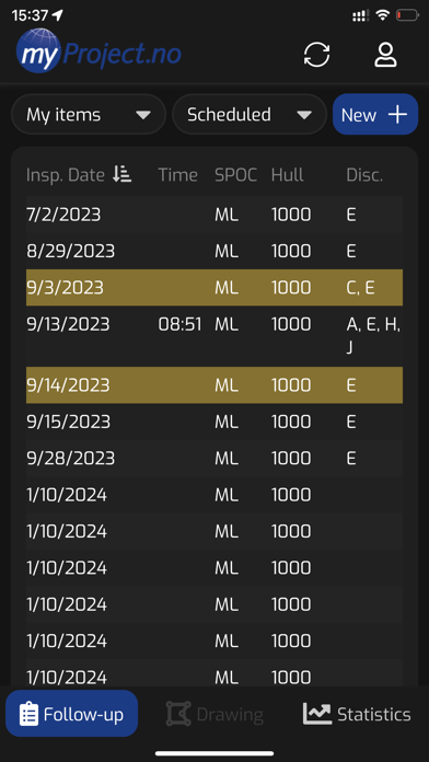 App screenshot