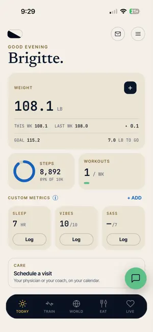 HollyFit screenshot 2