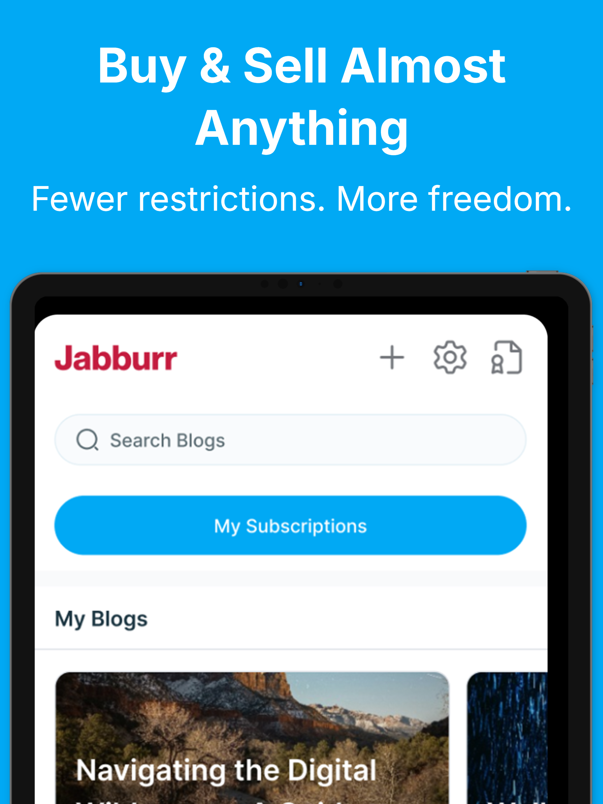 Jabburr: Social & Marketplace