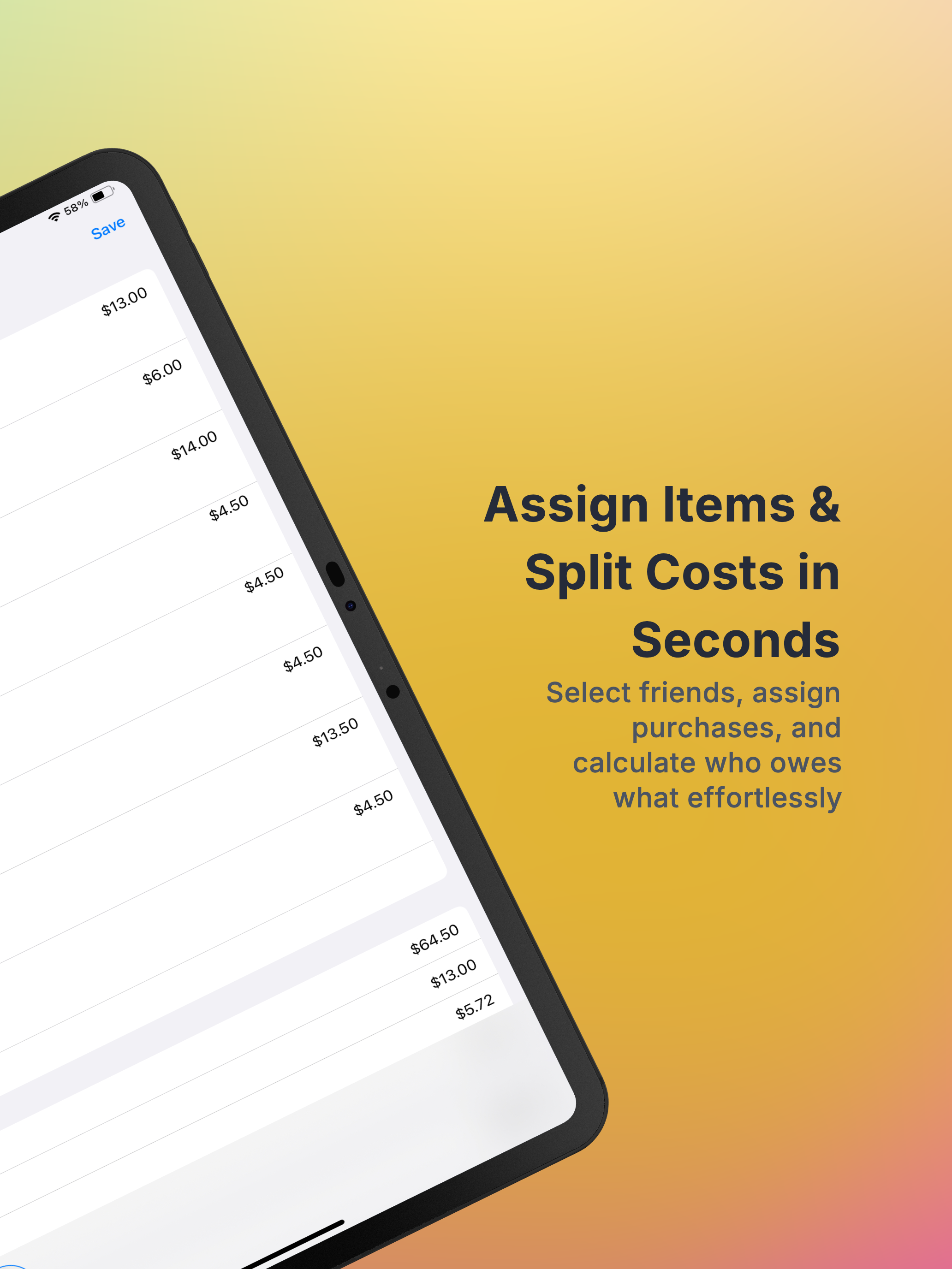 Tabify - AI Receipt Splitter screenshot 7