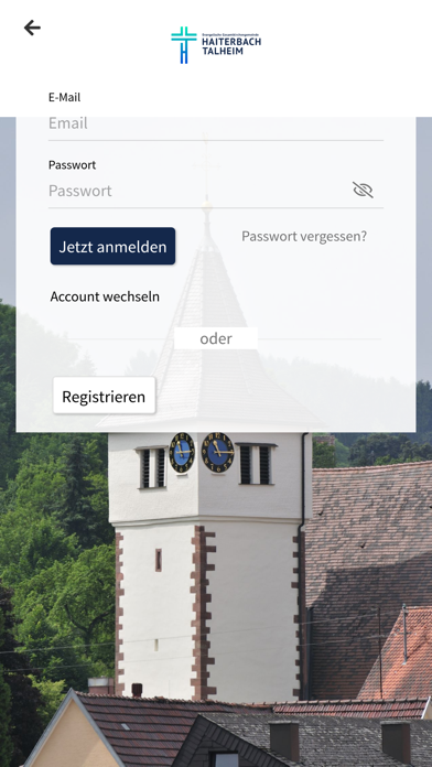 Ev. Kirche Haiterbach-Talheim iPhone screenshot