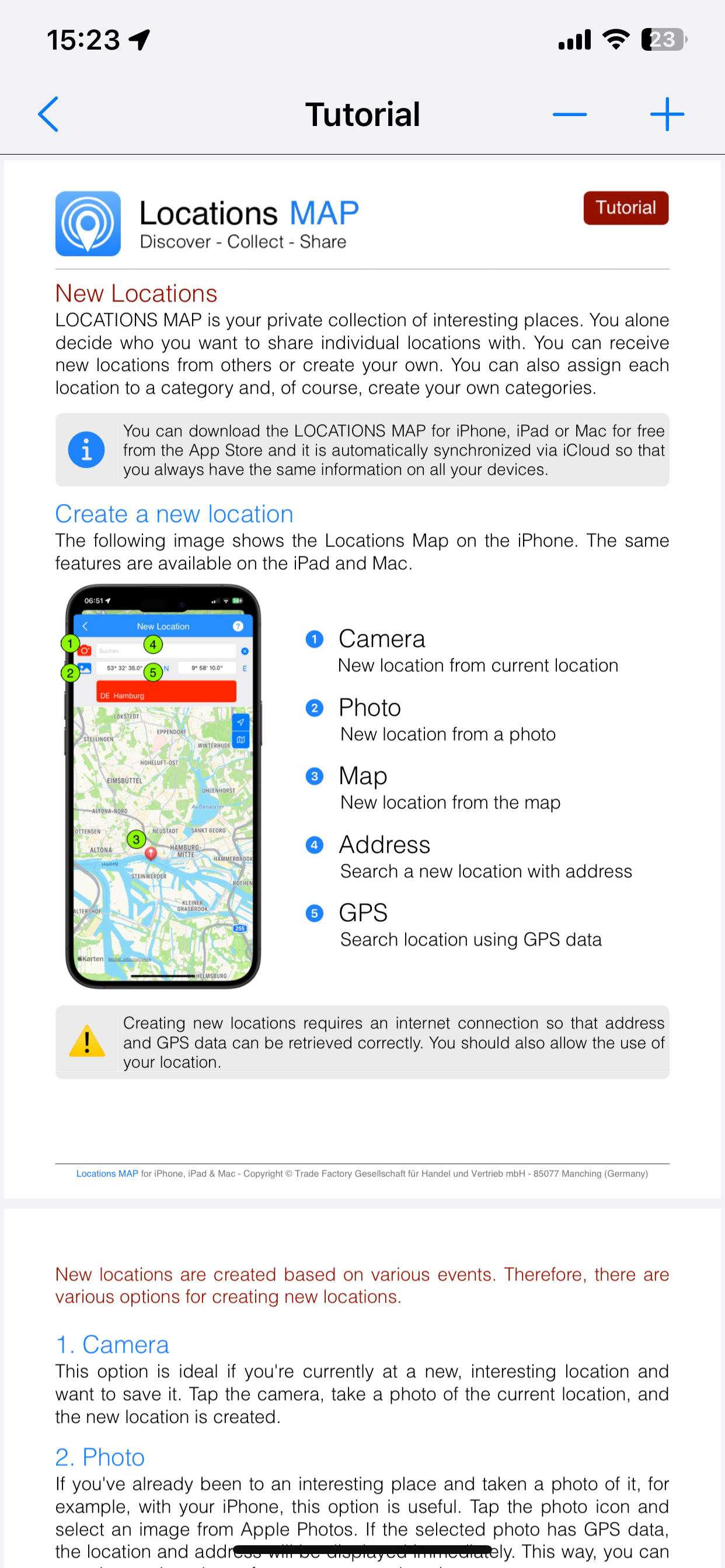 Locations MAP screenshot 8