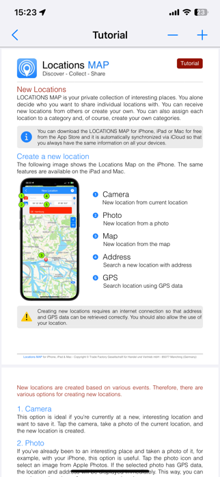 Locations MAP Screenshot 8 of 8