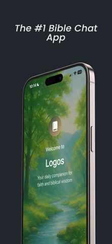 Logos: Bible Chat and Faith iPhone screenshot