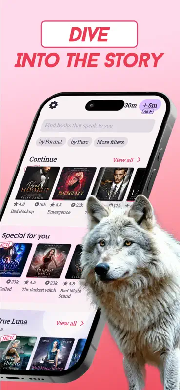 Lovella: Novels & Audiobooks screenshot 3 of 7