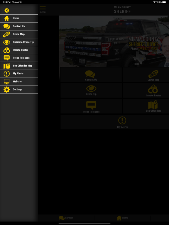 Screenshot #5 pour Milam County TX Sheriff