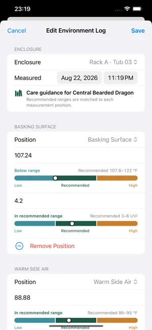ReptilePro: Care Tracker screenshot 4