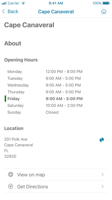 Brevard County Library-BCL Go iPhone screenshot 6 - Lifestyle app