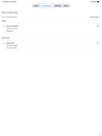 HSBC MyDay iPad screenshot