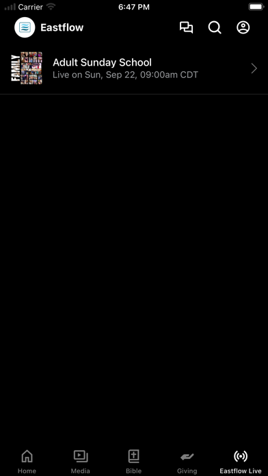 Eastflow Church Screenshot