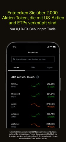 Robinhood: Krypto; 5% Euro screenshot