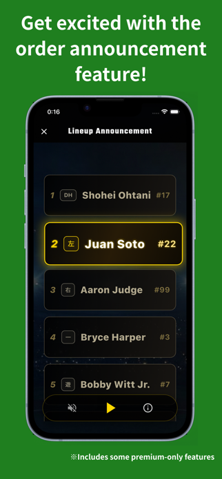 Baseball Lineup Maker Screenshot 7 of 9