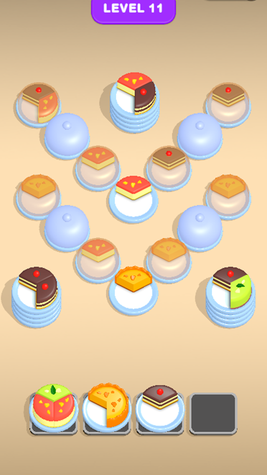 #1. Perfect Cake 3D (iOS) 由: Hicham Elfadil
