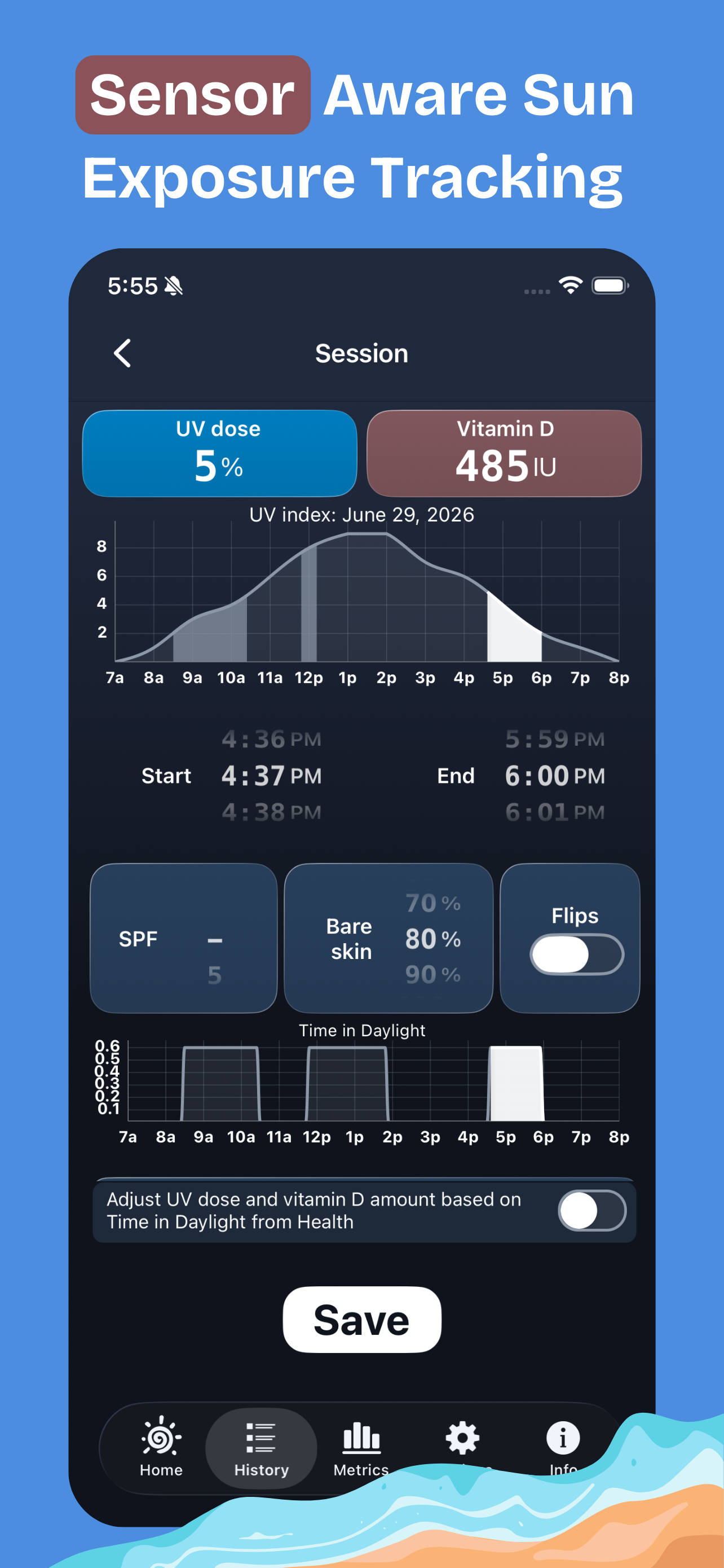 Sola: UV Index & Sun Exposure screenshot 7