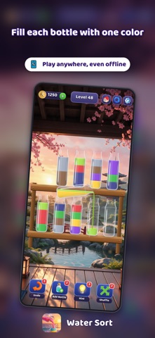 Water Sort: Zen Color Puzzle screenshot 2