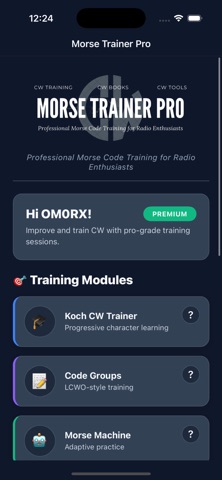 Morse Trainer Pro Screenshot 2 of 10