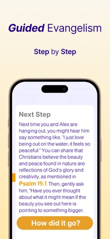 Evangely: Share your Faith iPhone screenshot