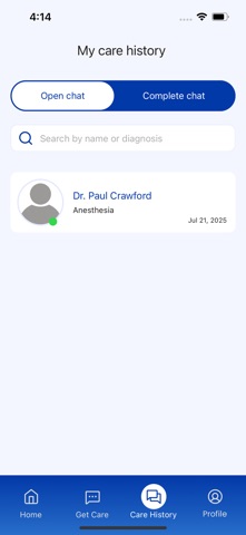 MCCN iPhone screenshot
