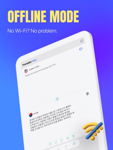 Translate Live - AI Translator iPad screenshot