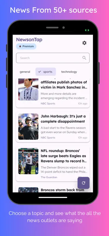 NewsonTap screenshot 1 of 5