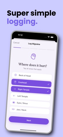 Headwise - Migraine Tracker Screenshot 3 of 4