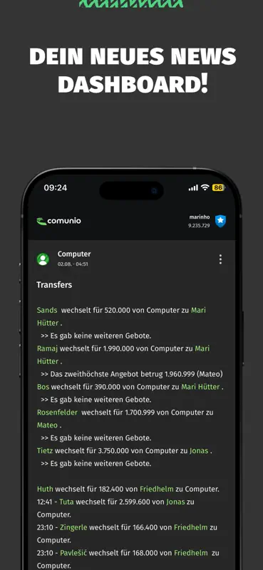 Comunio screenshot 5 of 5