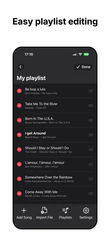 Stop&Go+ Music Player screenshot 6 of 7