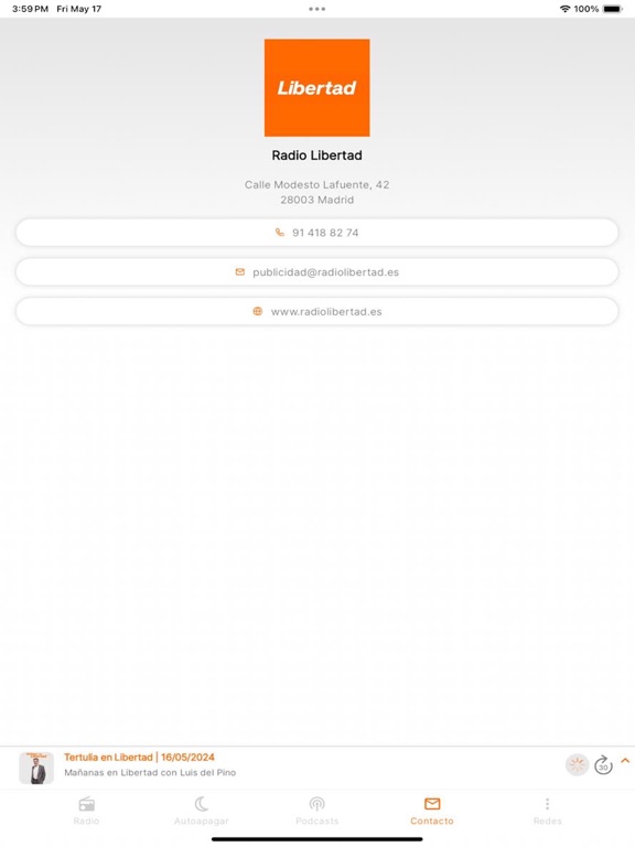 Screenshot #5 pour Libertad Radio