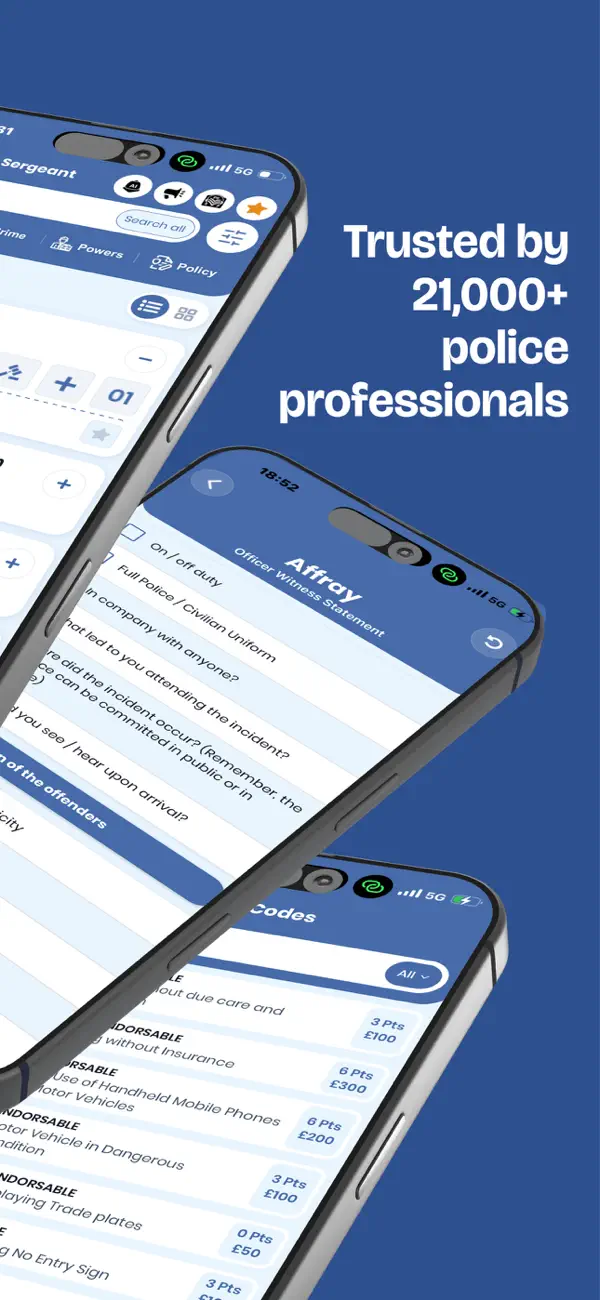 Screenshot #2 pour Pocket Sergeant - Police Guide