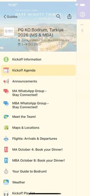 Hult Internal Events screenshot 1