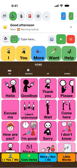 Prism-AAC screenshot 1