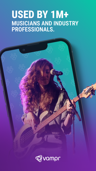 Music Network & Jobs | Vampr. Screenshot