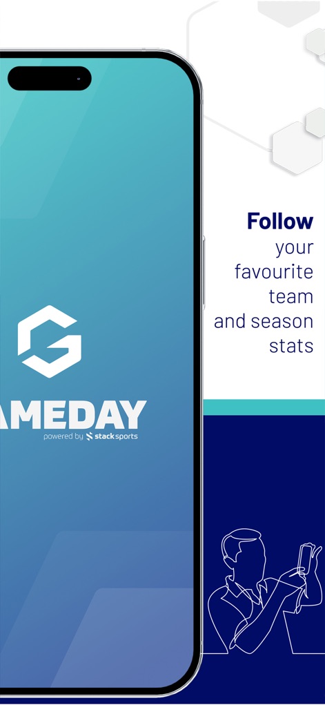 GameDay App - Nutzer können ihre Lieblingsteams und deren Saisonstatistiken mühelos verfolgen, um stets über aktuelle Entwicklungen und Ergebnisse informiert zu bleiben.