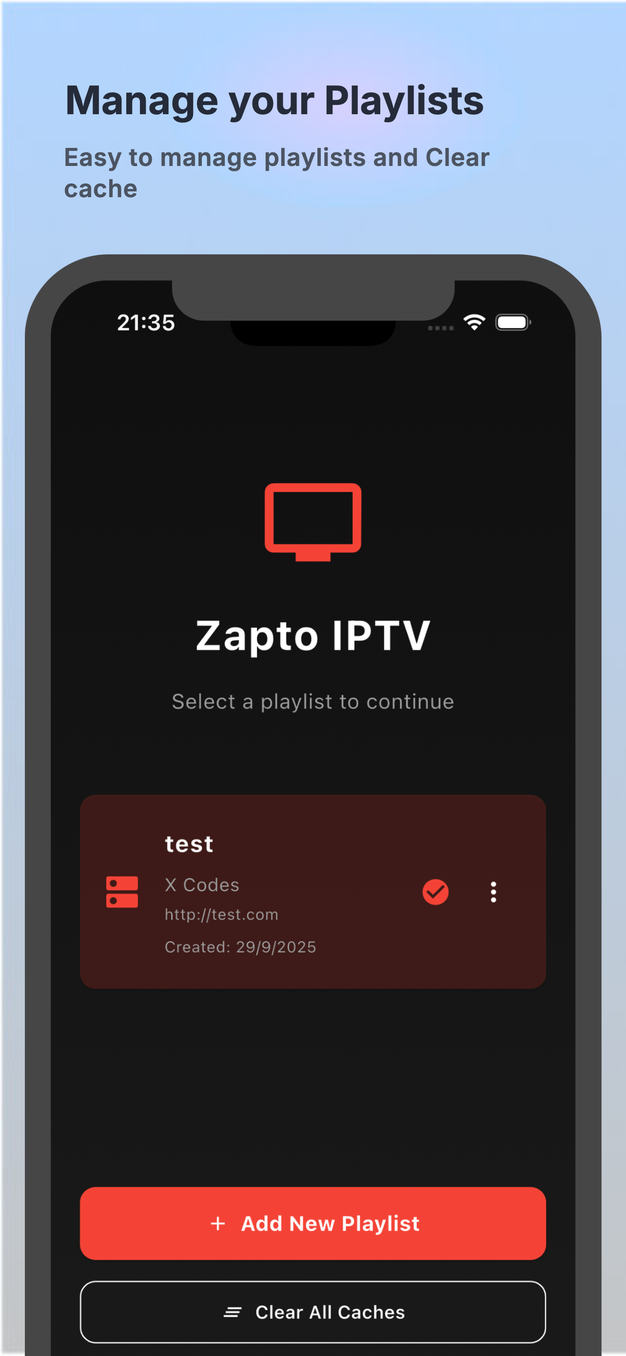 Zapto IPTV - Smartest IPTV App