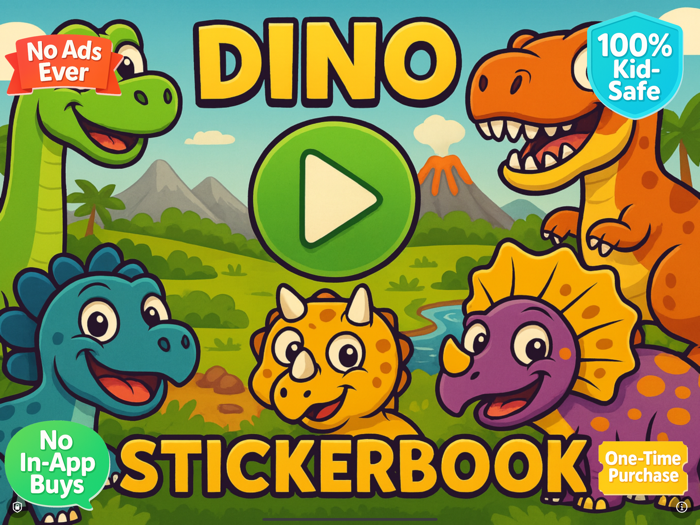 Dinosaur Stickerbook
