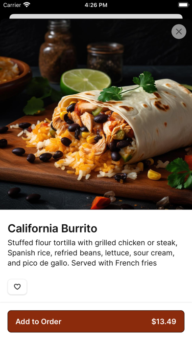 Screenshot 3 of Jalapenos Mexican Grill, INC. App