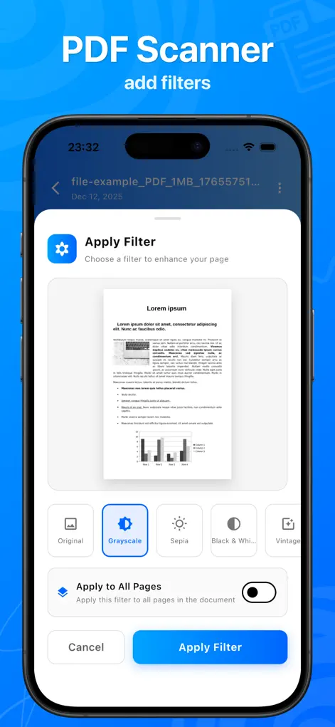 PDF Scanner - PDFscan - Productivity App | MWM