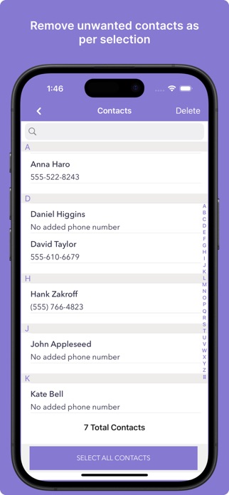 Backup all contacts and export Screenshot 5 of 6