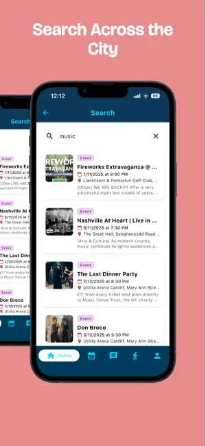 The Cardiff App, Whats On? screenshot 4