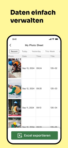 Timemark: Foto-Dokumentation — Screenshot 7