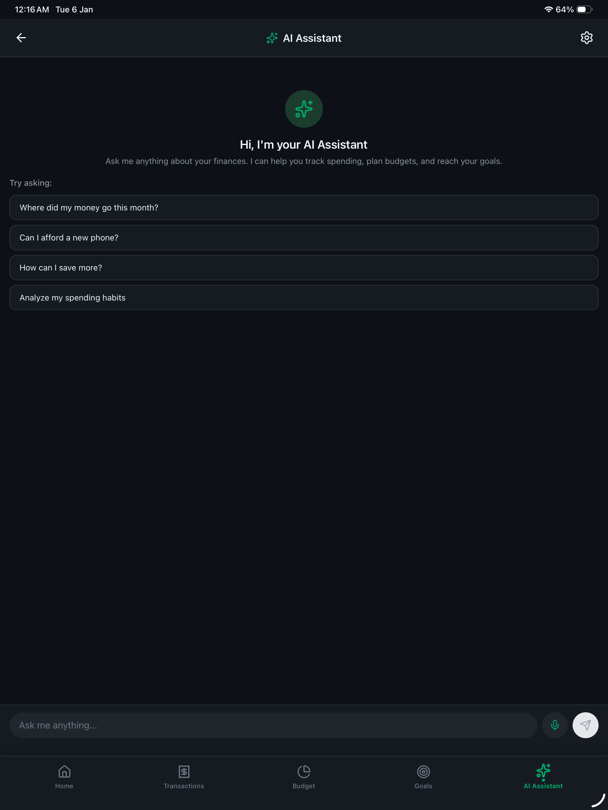 SmartWallet AI Expense Tracker screenshot 16