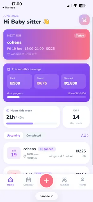 Nannee: Babysitter & Nanny App screenshot 2