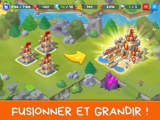 Screenshot #4 pour Castle Craft: Quête de fusion