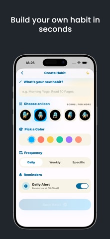 SparkleHabit: Habit Tracker Screenshot 3 of 4