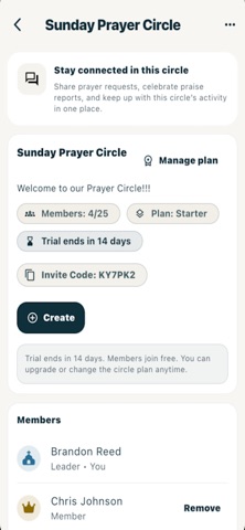Praise Report screenshot