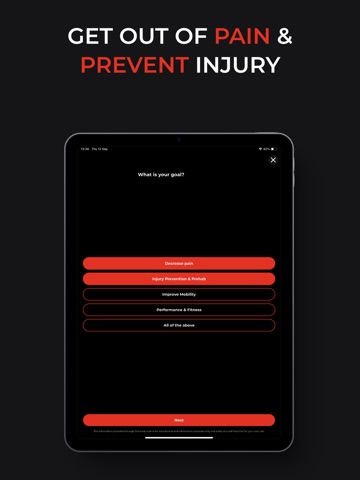 Prehab: Physical Therapy, Pain iPad screenshot
