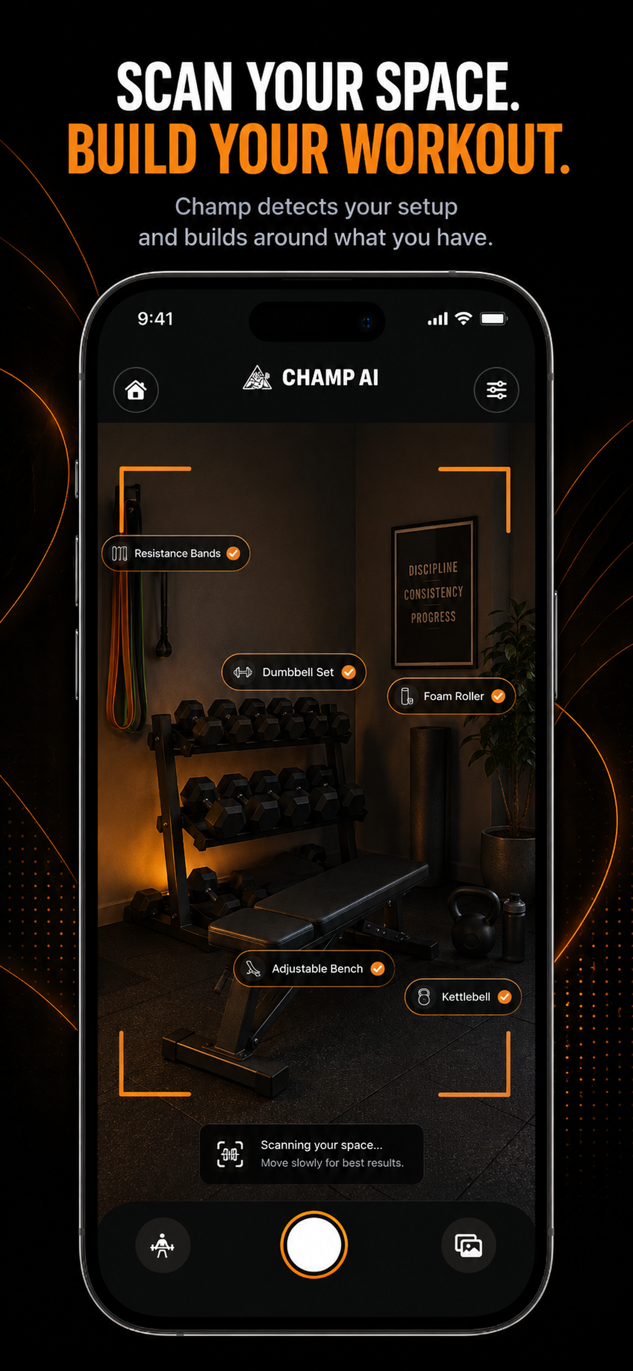 Champ AI - Fitness screenshot 2
