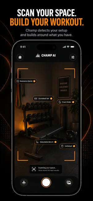 Champ AI - Fitness screenshot 2